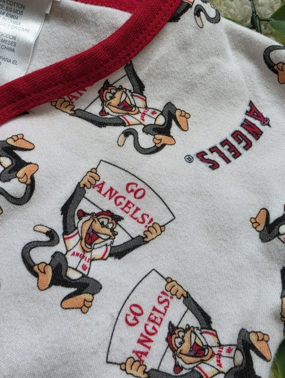 Baby Boy Angels Onesie (6-9 Months)